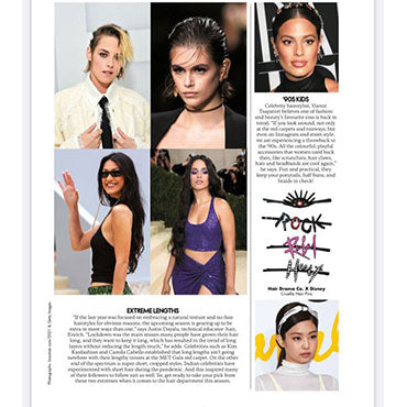 Hair Drama Co. X Disney Cruella got featured in Elle Magazine!