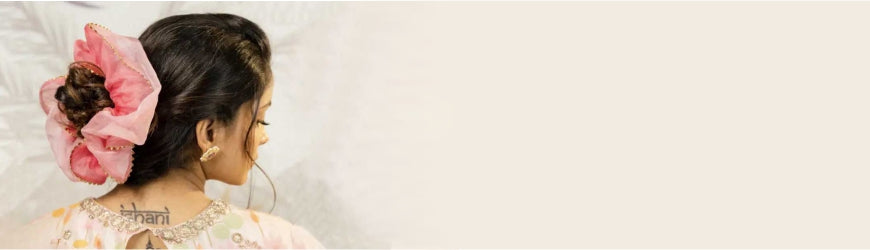 The Bigger, The Better: Oversized Scrunchies Are Having A Moment