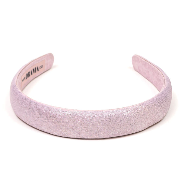 Foil Puff Hair Band - Lilac