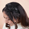 HDC x Emily in Paris Crystal Mesh Hair Band - Black