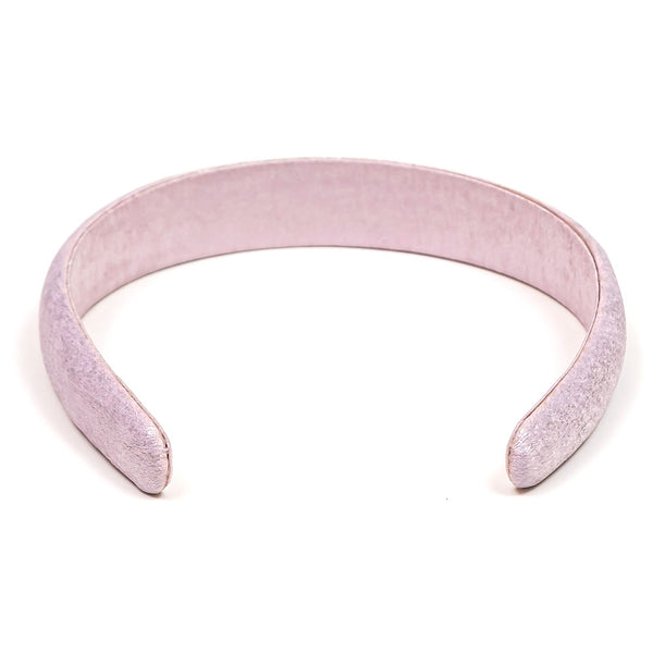 Foil Puff Hair Band - Lilac