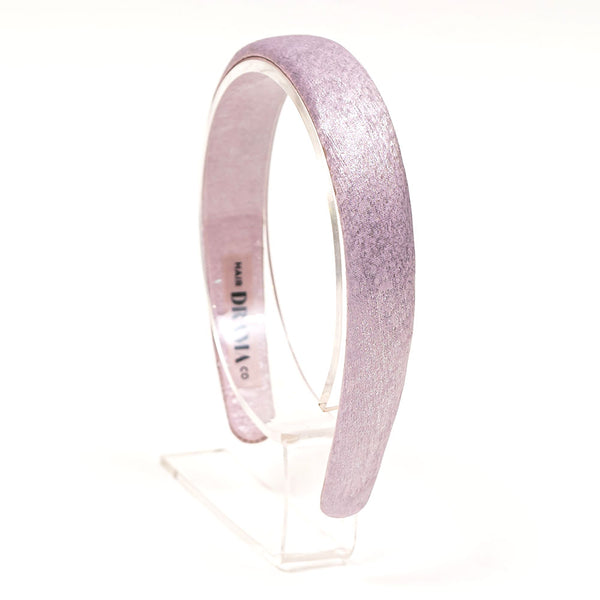 Foil Puff Hair Band - Lilac