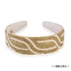 Embellished Flat Band - Gold