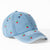 Cherry Embroidered Denim Baseball Cap