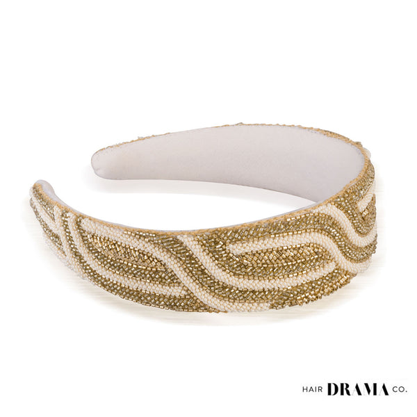 Embellished Flat Band - Gold