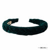 Velvet Braided Headband - Green