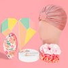 Glam Gift Box with 1 Knotted Hair Band, 1 Metallic Turban, 3 Scrunchies & 3 Hair Pins - Shades of Pink