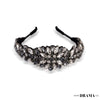 Rosemary Broad Headband - Grey