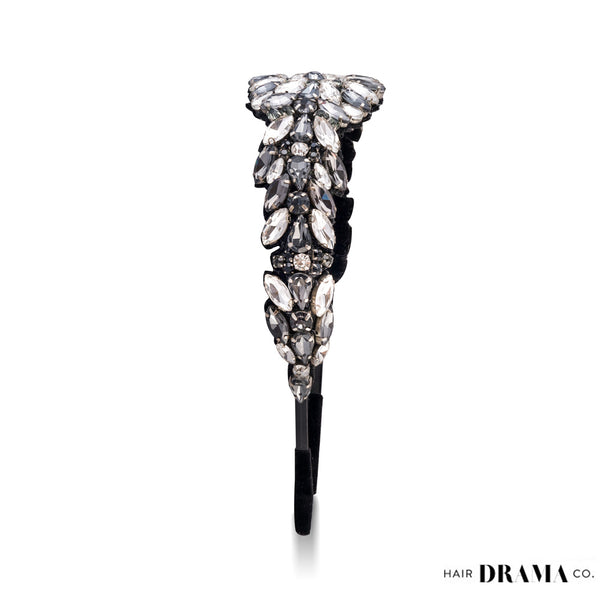 Rosemary Broad Headband - Grey