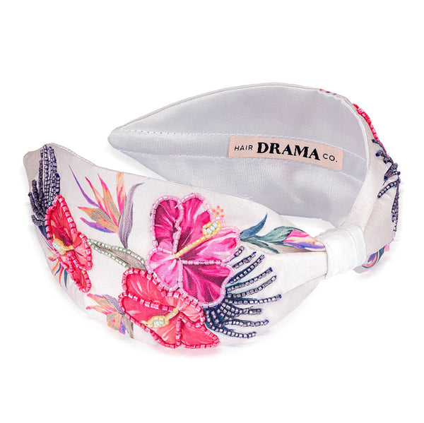 Floral Knotted Hair Band - Multi