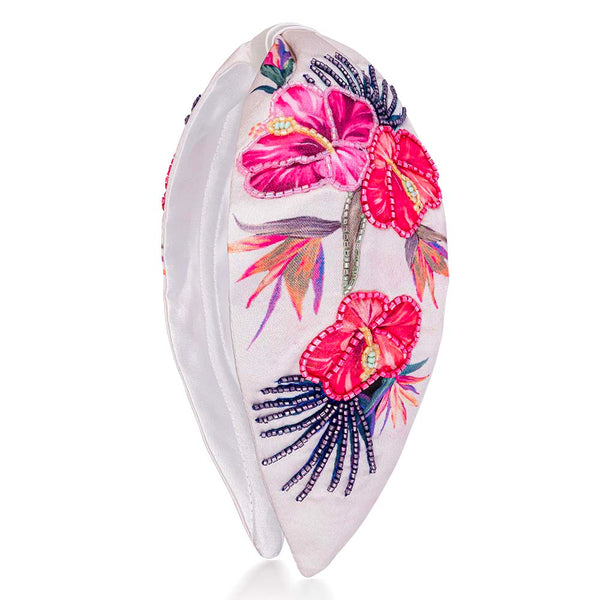 Floral Knotted Hair Band - Multi