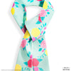 HDC X Emily In Paris Multi-color Rose Themed Scarf