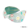 Mirrorwork Knotted Headband - Mint Green