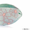 Flower Motif Knotted Headband - Mint Green