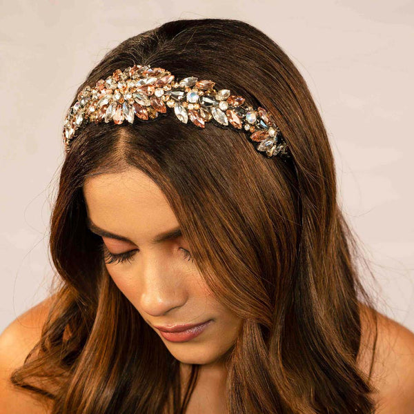 Rosemary Broad Headband - Pink