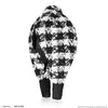HDC X Emily In Paris Black & White Tweed Knotted Hair Band
