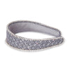 HDC x Emily in Paris Grey Tweed Crystal Flat Hair Band