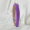Purple Puff Hair Band - 8 Charms