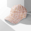 Beige Tweed Baseball Cap