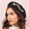 Black Wool Beret