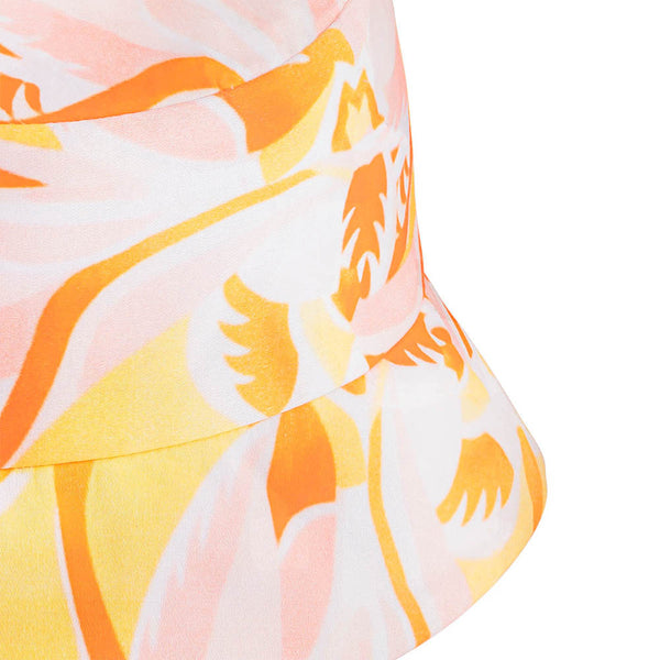 Summer Sorbet Bucket Hat - Yellow & Orange