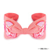 Color me Magic Knotted Embellished Hair Band for Women - Rose Pink