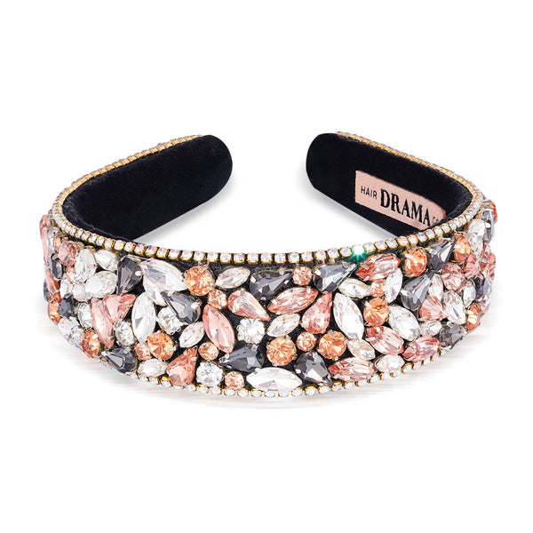 Rosemary Flat Hair Band - Pink