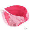 Camouflage Knotted Embellished Hair Band for Women - Shades of Pink