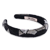 Embellished Puff Hair Band - Black