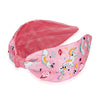 Unicorn Knotted Hair Band - Pink