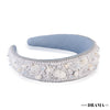 Shell & Pearl Flat Band - Blue