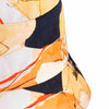 Abstract Print Bucket Hat - Yellow & Orange