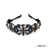 Rosemary Broad Headband - Dark Blue