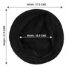 Black Wool Beret