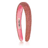 Crystal Puff Hair Band - Pink & Gold