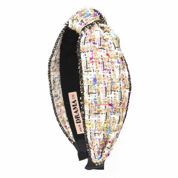 Tweed Headband- Neutral