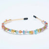 Multi color Pebble Headband