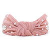 Baby pink pearl hairband