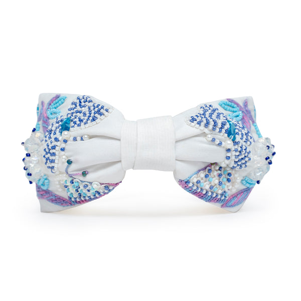 Colour Me Magic Knotted Headband -White