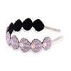 Crystal Shell Headband - Lilac