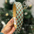 Houndstooth Puff Hair Band- Green & Brown