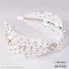 HDC x Emily in Paris Crystal Mesh Knotted Hair Band - White