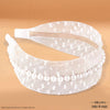 HDC x Emily in Paris Pearl Mesh Hair Band - White