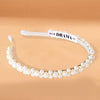 Pearl Hair Band - Off White