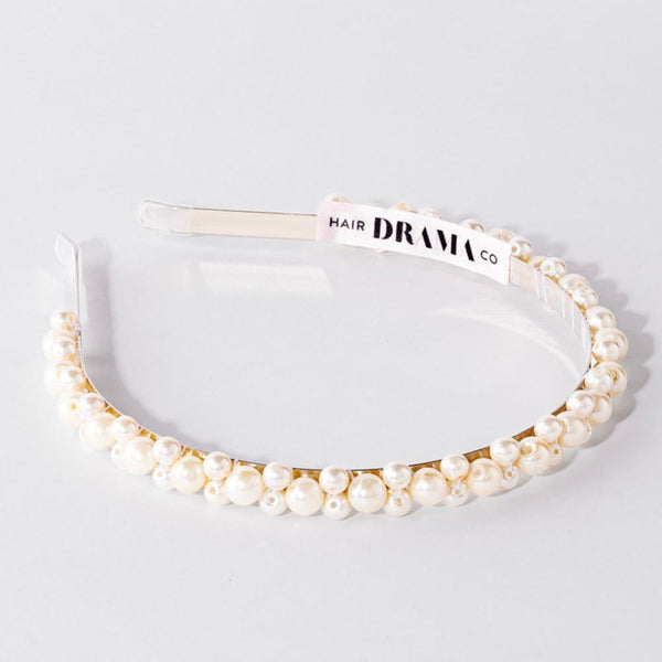 Pearl Hair Band - Off White
