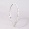 White Pearl and Crystals Hair Band