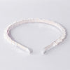 White Pearl and Crystals Hair Band