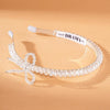 Crystal Hair Band with Bow Embellishment