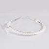 Crystal Hair Band with Bow Embellishment