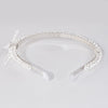 Crystal Hair Band with Bow Embellishment
